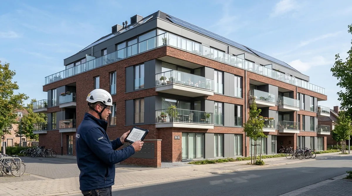Renovatiemasterplan voor een appartementsgebouw