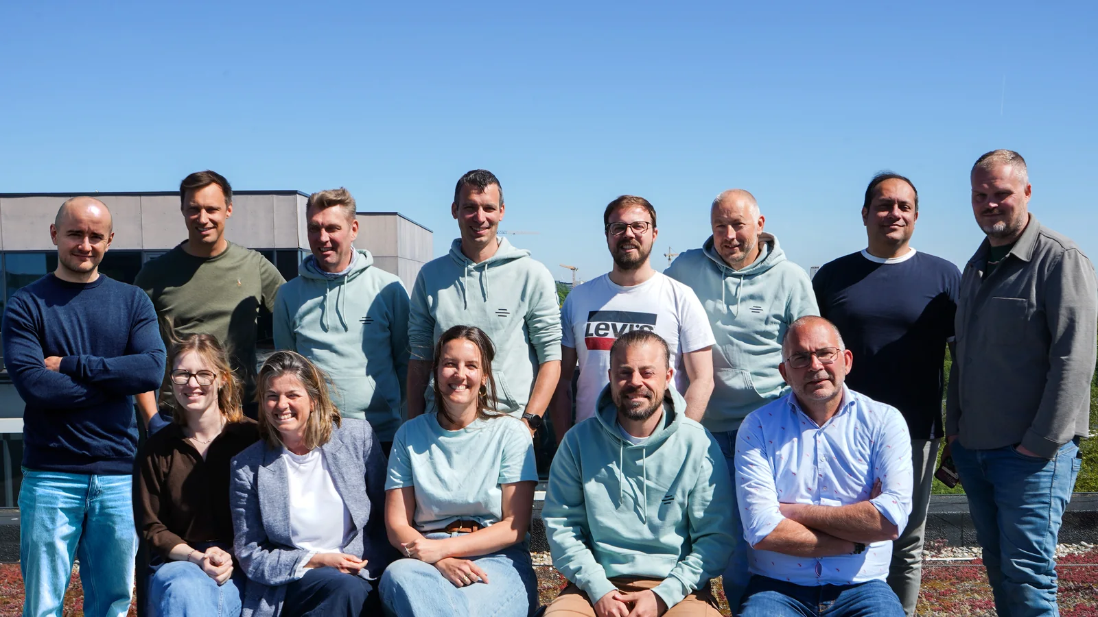 Het Trema team — voltallige groepsfoto teambuilding