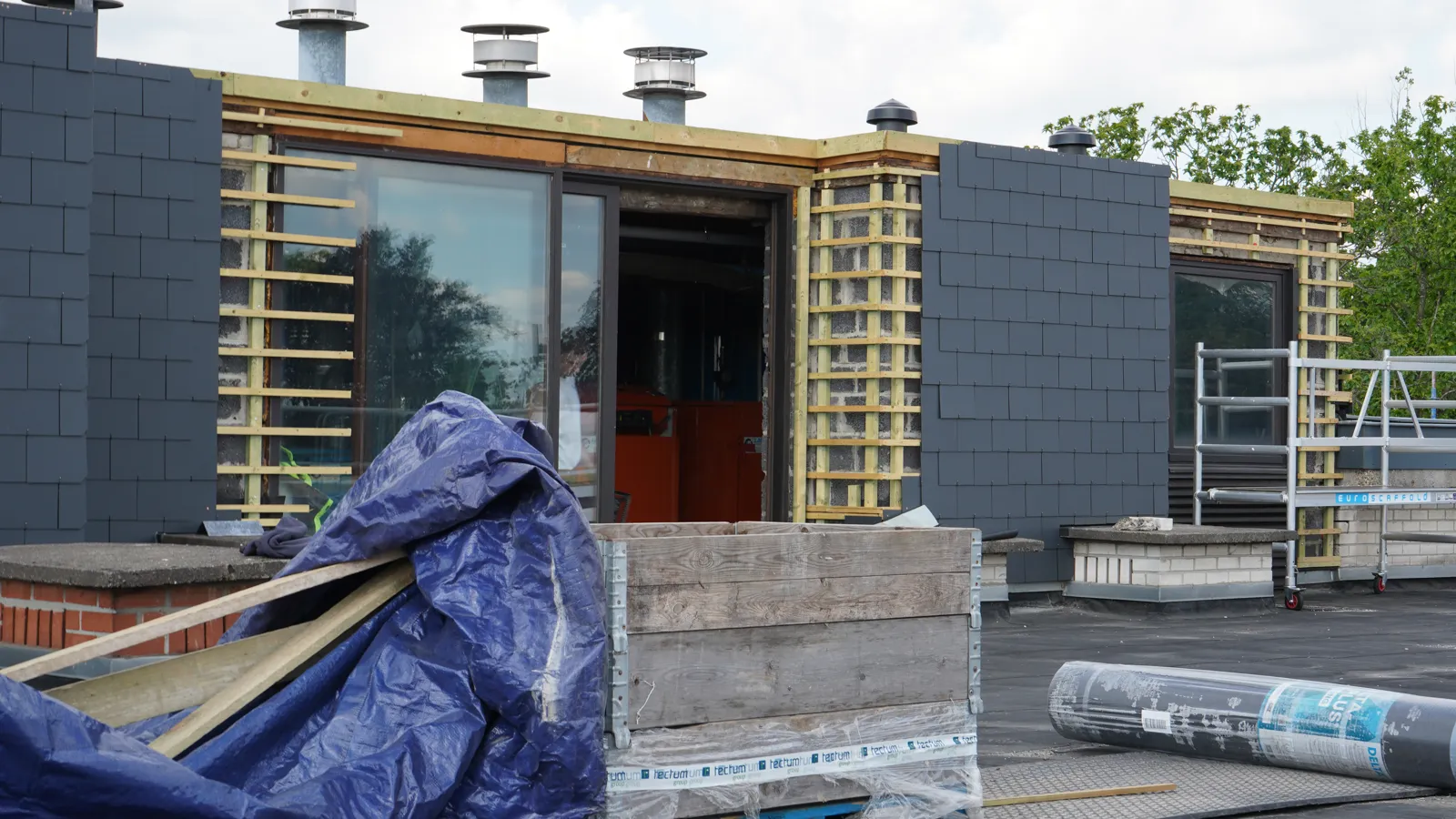 Renovatiemasterplan voor een appartementsgebouw