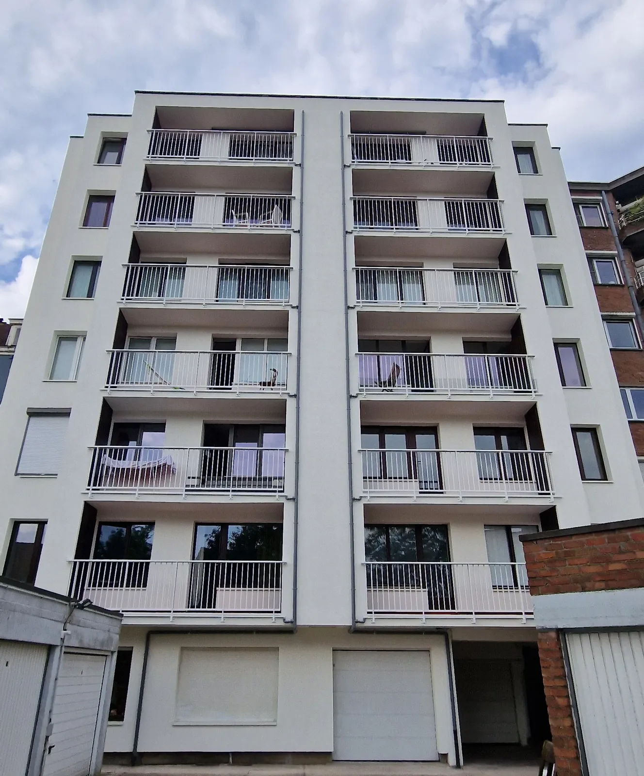 Residentie Monteverdi in Gent na de energetische renovatie